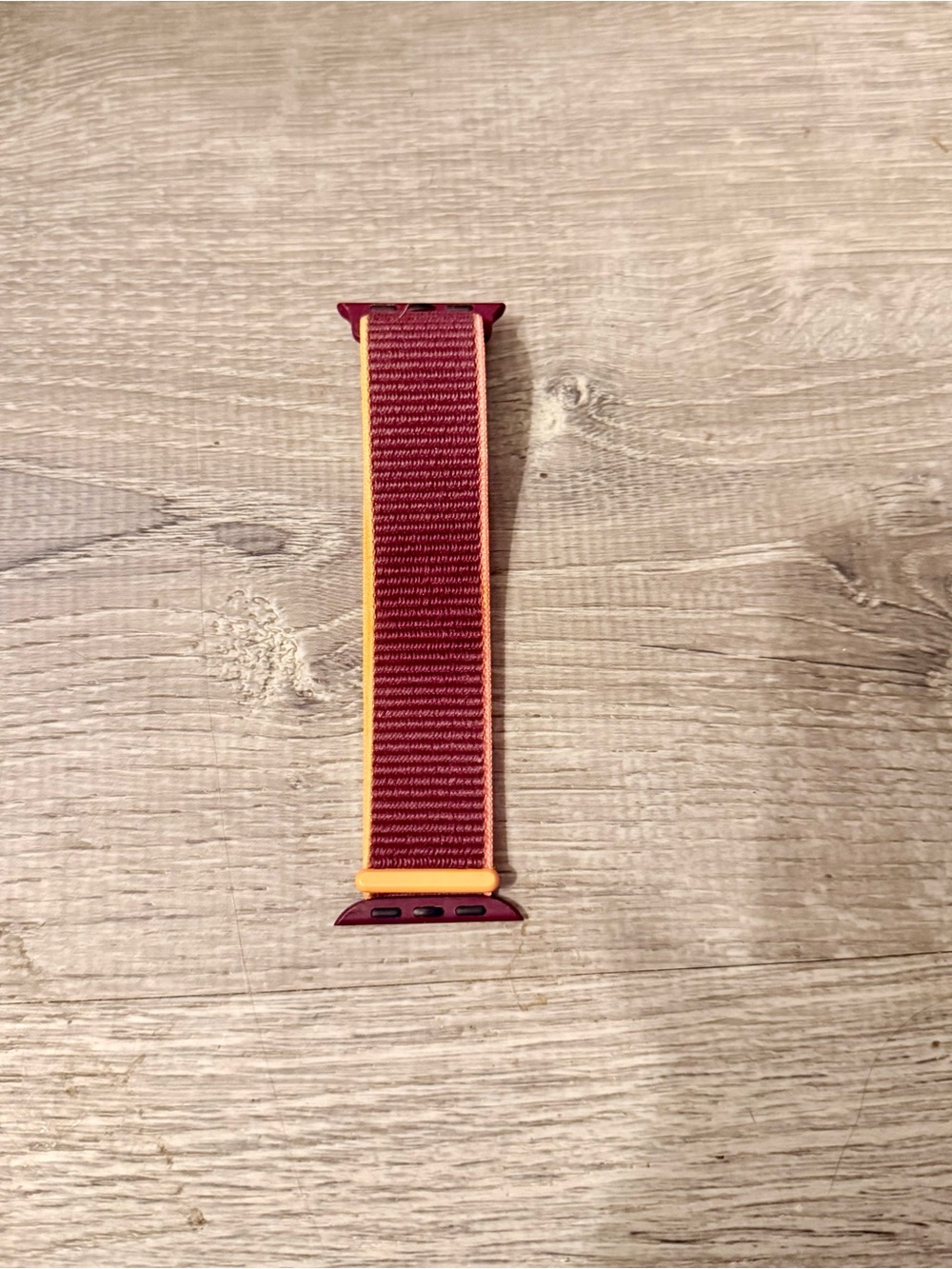 Apple Sport Loop Watch Band - Plum l Nectarine